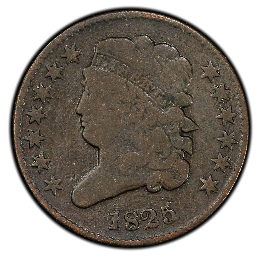 How is the condition of the 1809-1836 Classic Head Half Cent or similar vintage coins?