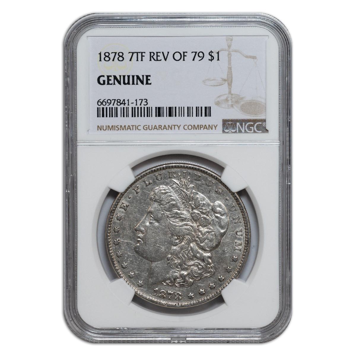 What makes the 1878 '7TF Reverse of 1879' variety special?