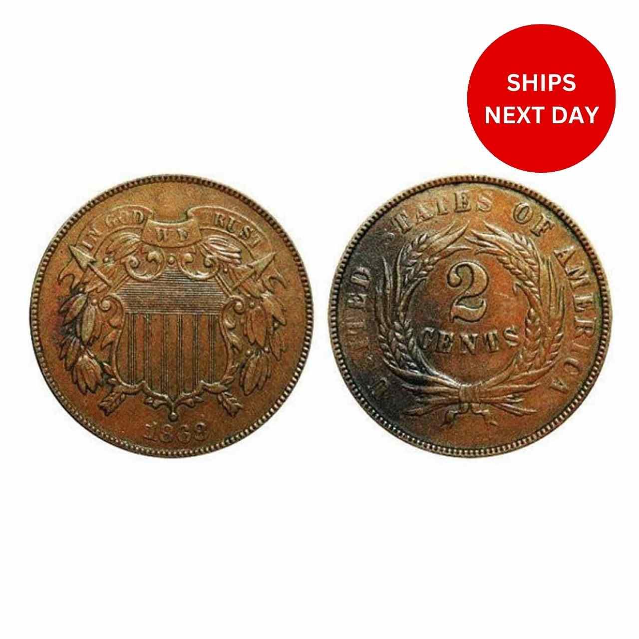 1864-1873 Two Cent Piece - Only One of Its Kind Questions & Answers