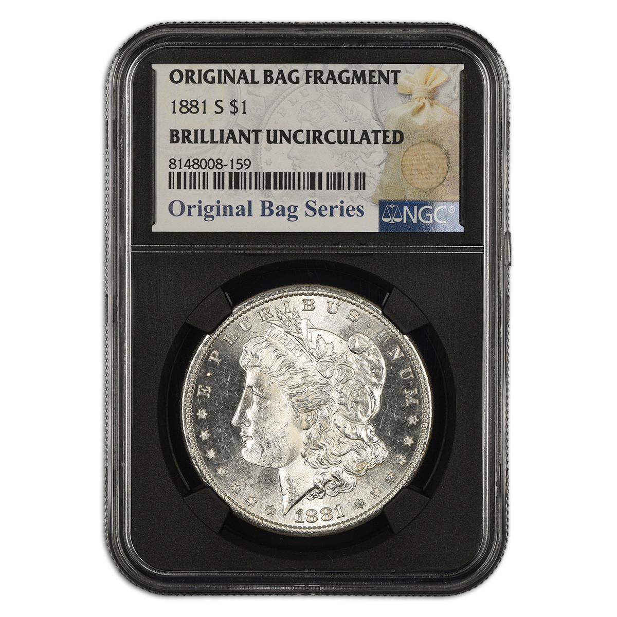 What design is featured on the obverse of the Morgan Dollar?