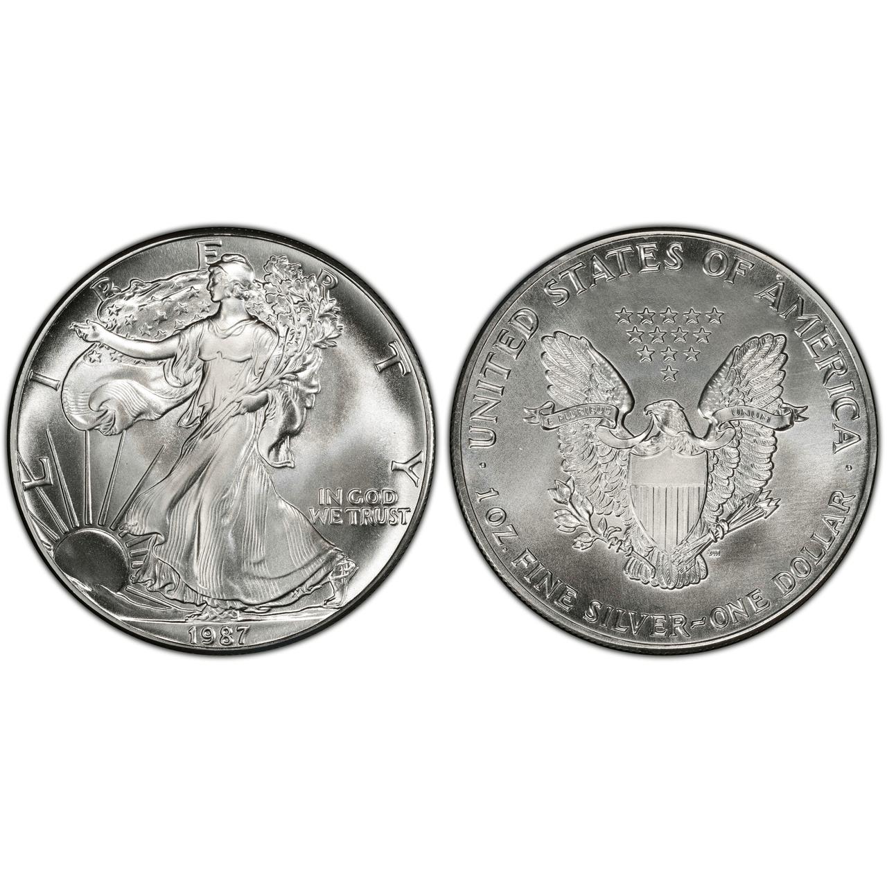 Does a $1 Silver Eagle coin have intrinsic value?