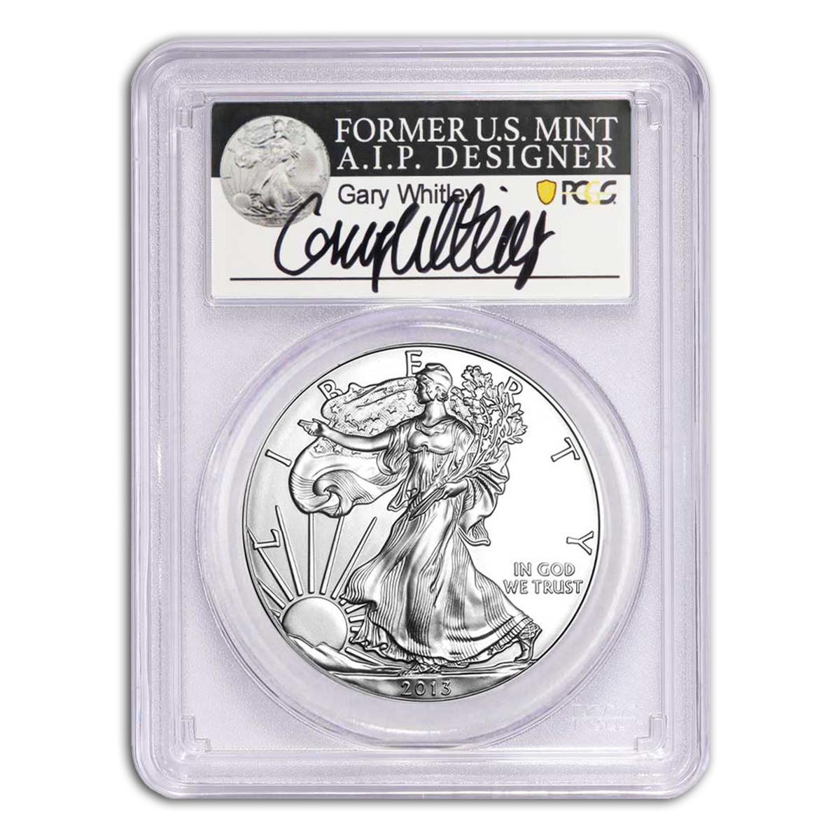 2013 Silver Eagle PCGS MS70 Gary Whitley Signed Questions & Answers