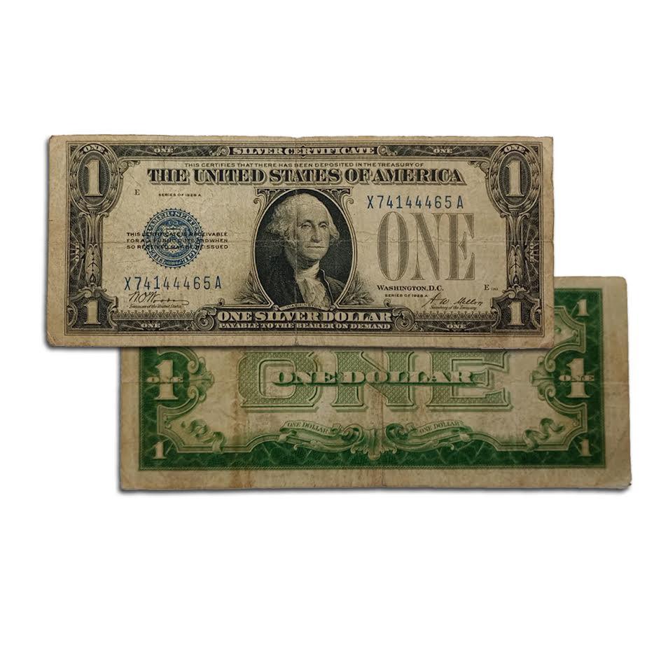 1928 $1 Silver Certificate "Funnyback" Questions & Answers