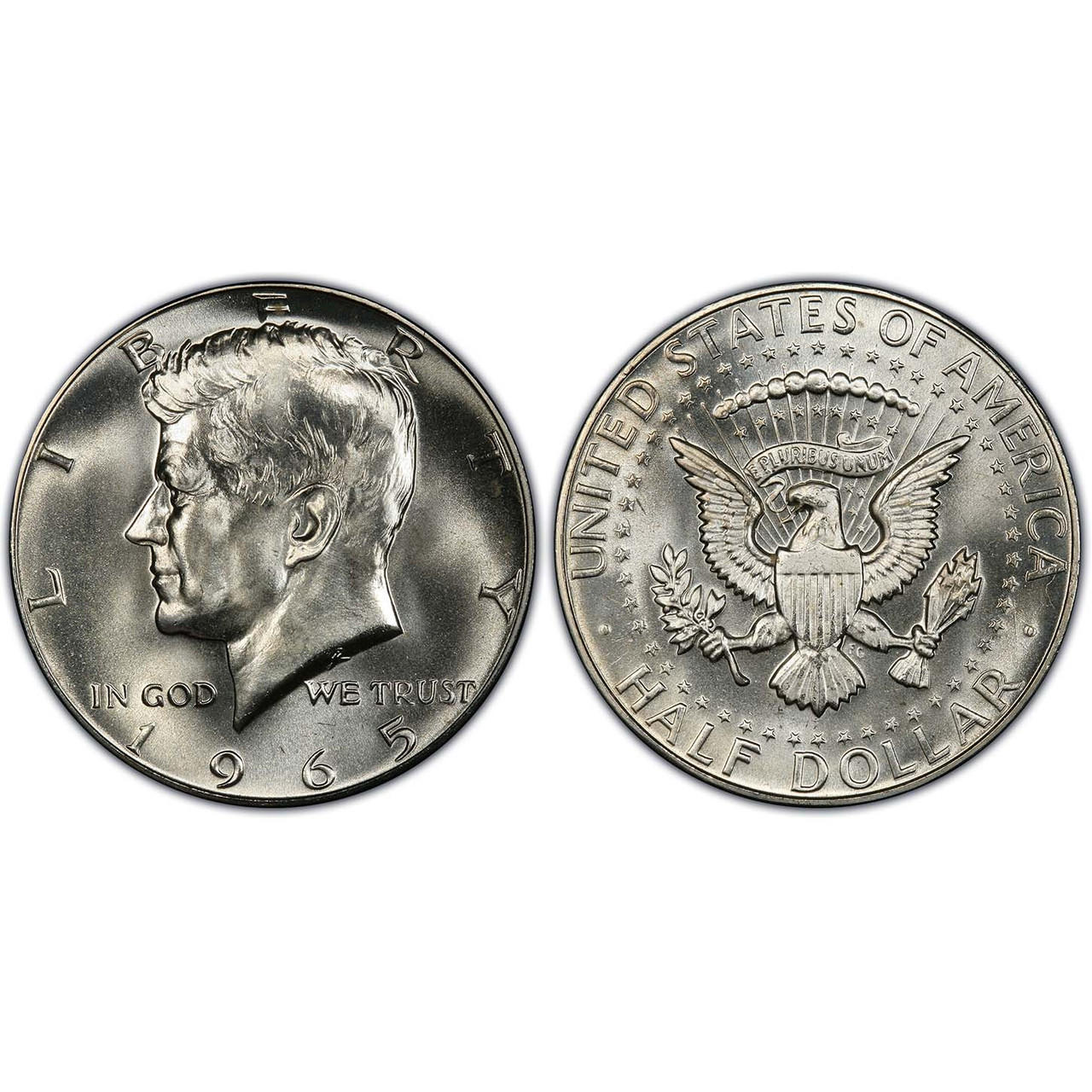 1965 SMS Kennedy Half Dollar - GEM Uncirculated (1 of 3 Released) Questions & Answers