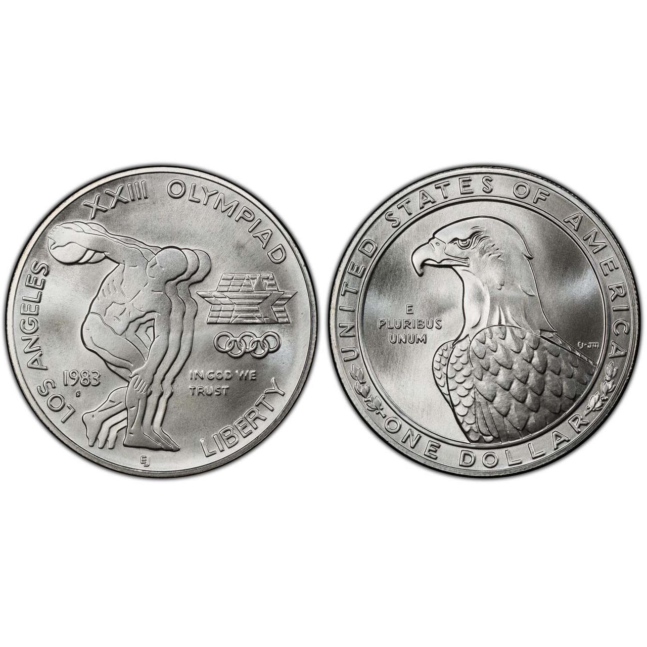 What is depicted on the reverse side of the coin?