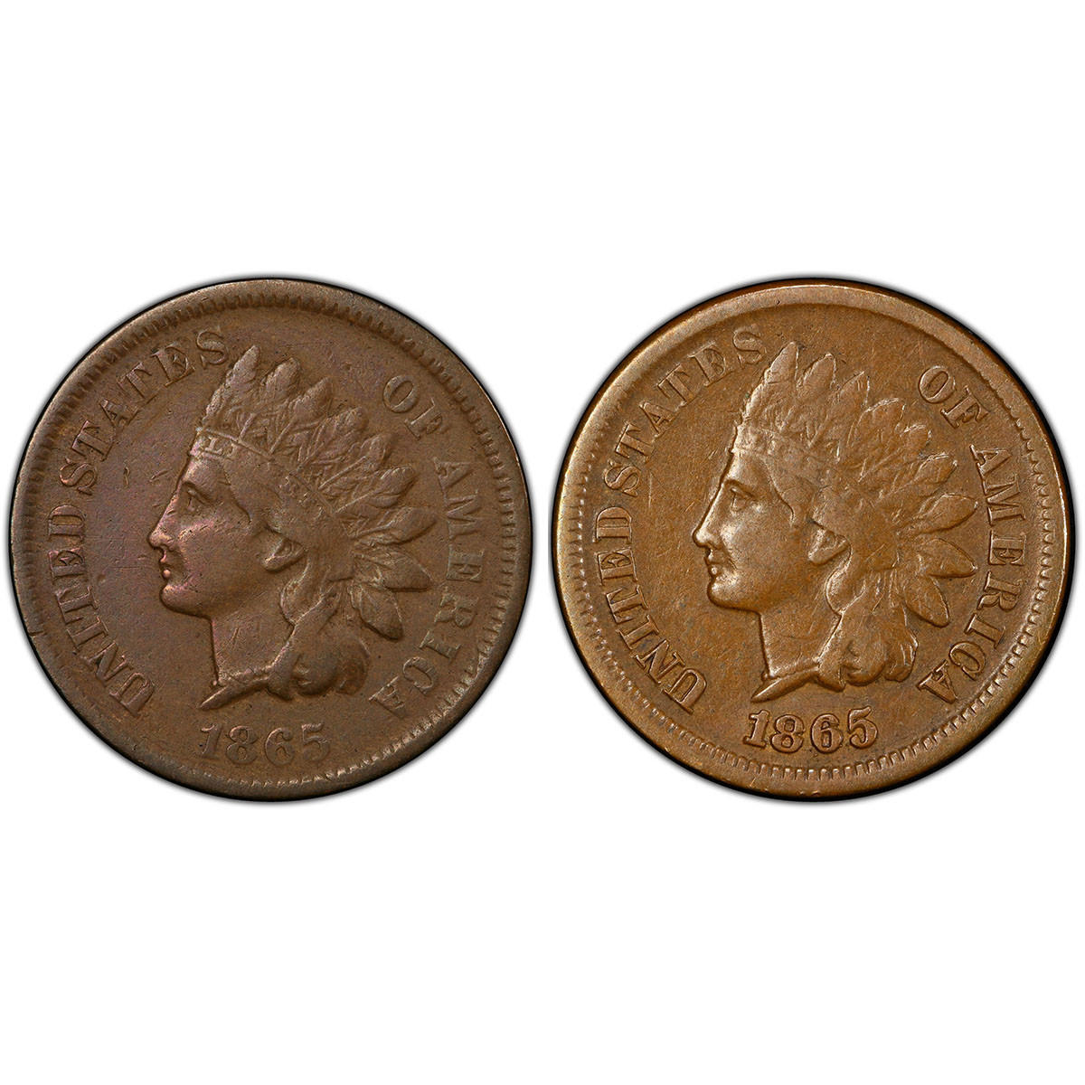 What material are the Indian Head Cents made from?