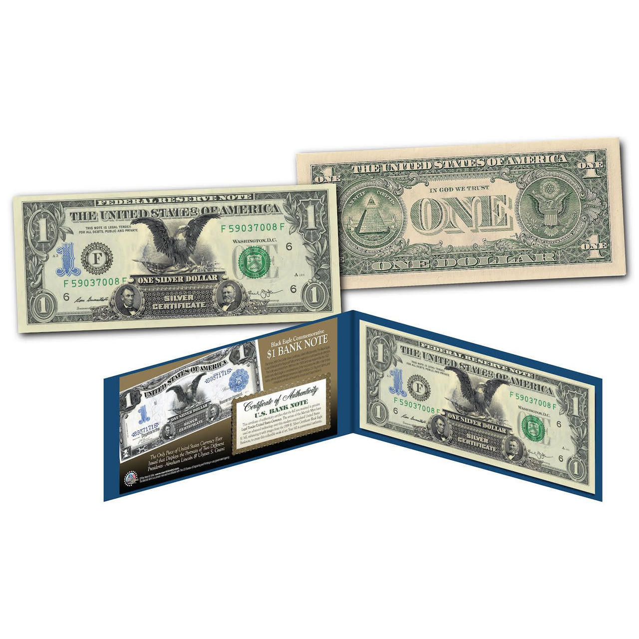 Can you name some other products that might interest collectors of this $1 bill?