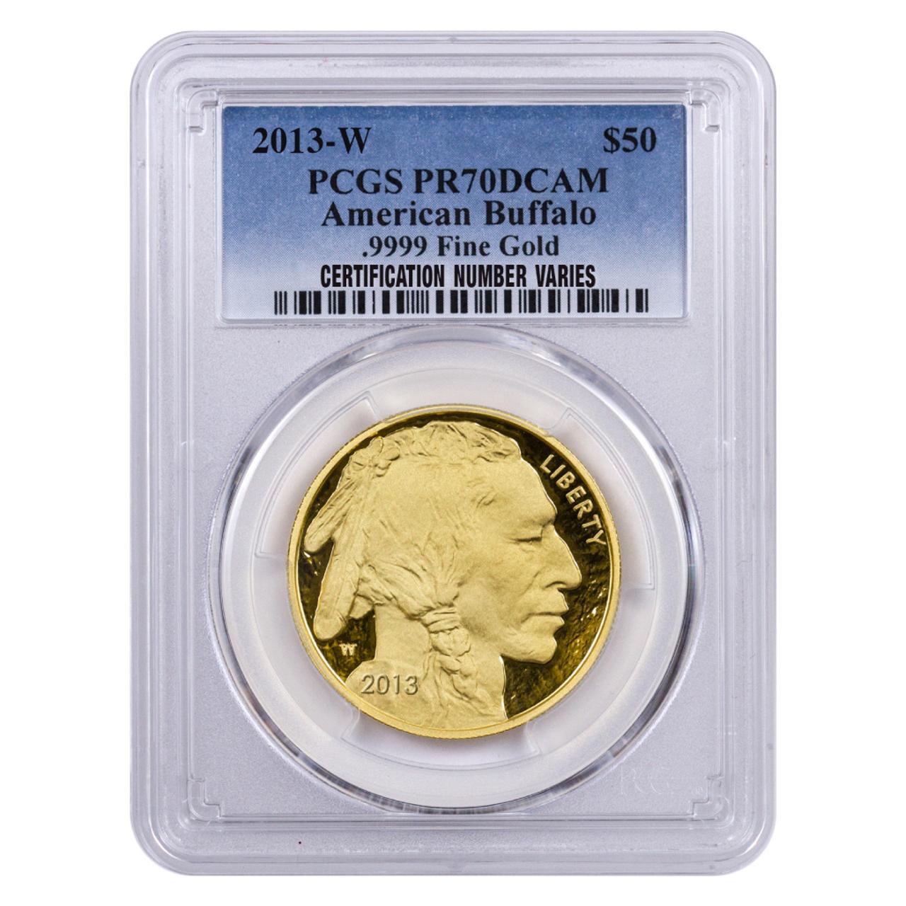 2013 $50 Proof Gold Buffalo PCGS PR70 DCAM Questions & Answers